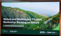 Կայացավ «Banking on Nature in Armenia» աշխատաժողովը Կայացավ «Banking on Nature in Armenia» աշխատաժողովը