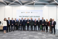 Եռակողմ հուշագիր՝ ուղղված 100 հա նոր անտառ հիմնելուն 