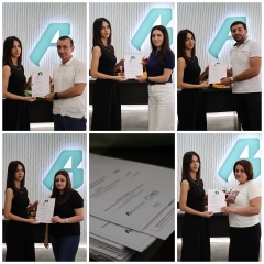 «Բանկային գործ» ծրագրի 30 շրջանավարտներ ստացան EBTN հավաստագրեր «Բանկային գործ» ծրագրի 30 շրջանավարտներ ստացան EBTN հավաստագրեր